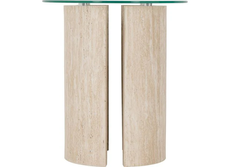 Modena Glass Lamp Table - Image 4