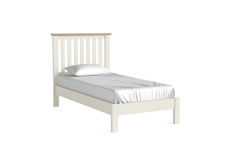 MODERN COUNTRY COCONUT 3 ft SLATTED LOW FOOT END