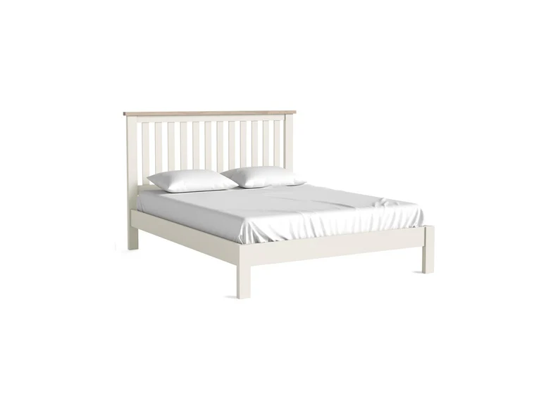 MODERN COUNTRY COCONUT 5 ft SLATTED LOW FOOT END