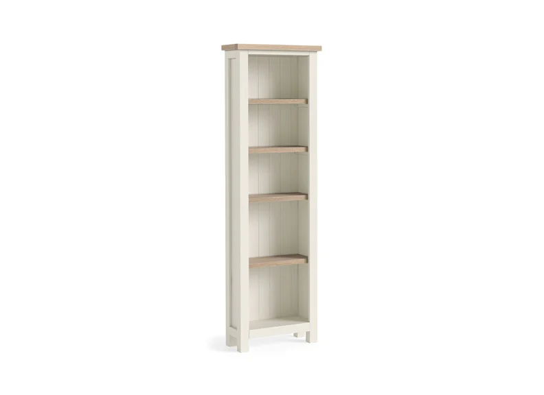 MODERN COUNTRY COCONUT SLIM BOOKCASE_KD