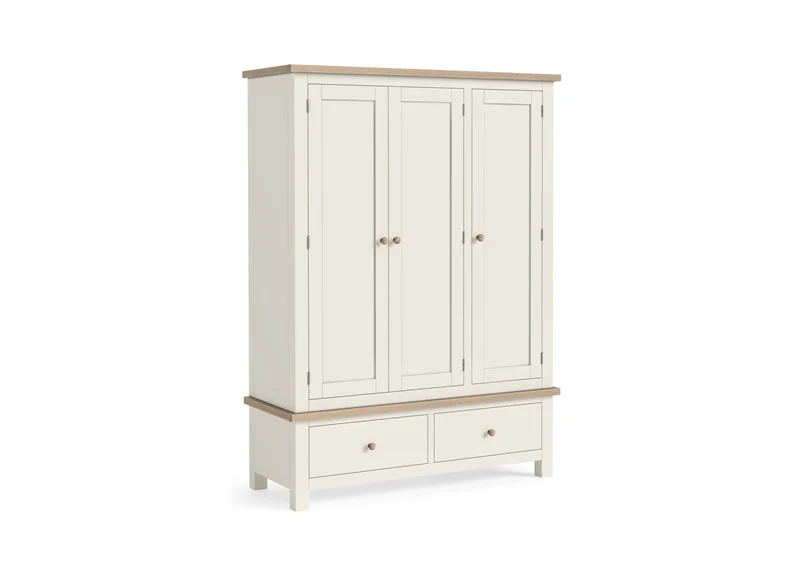 MODERN COUNTRY COCONUT TRIPLE WARDROBE