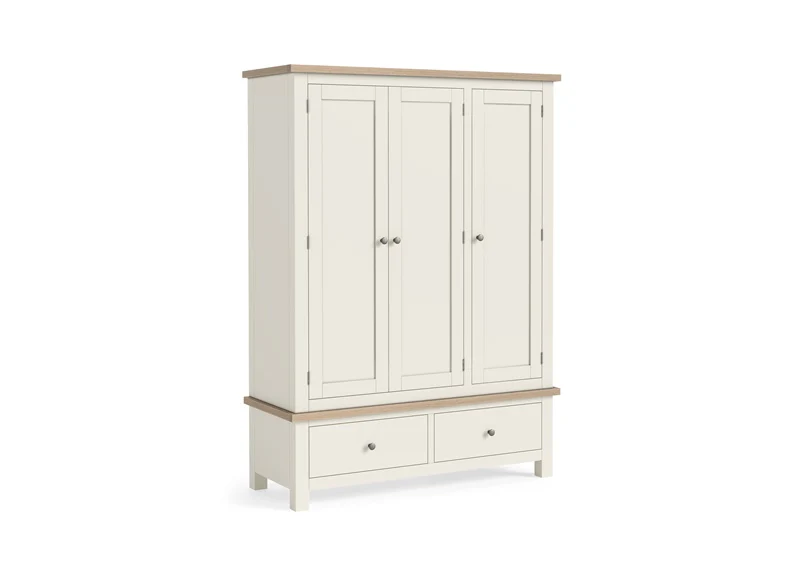 MODERN COUNTRY COCONUT TRIPLE WARDROBE - Image 2