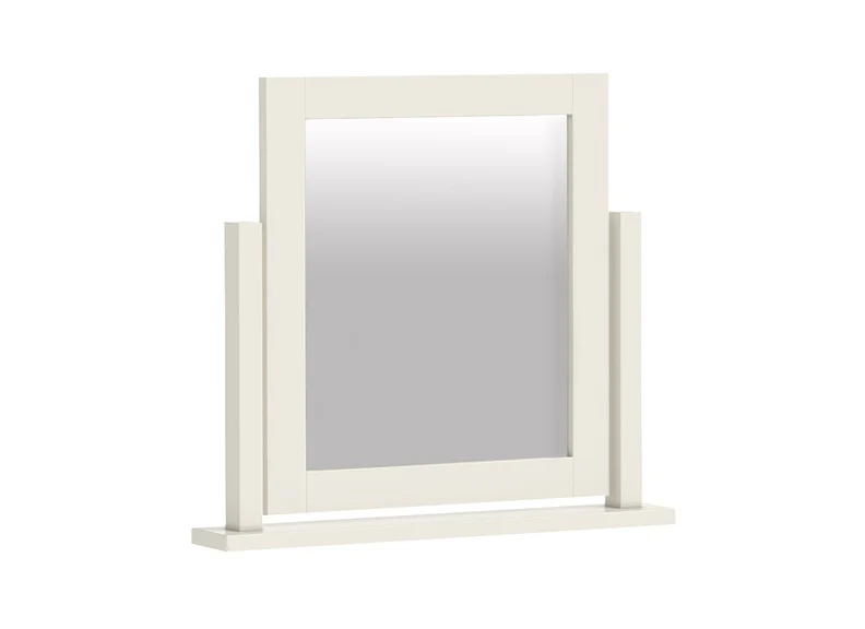 Modern Country Coconut Vanity Mirror – Oak with Swivel Action 595mm