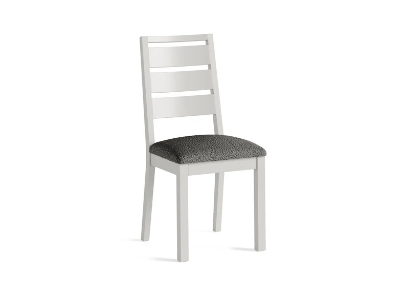 MODERN COUNTRY GREY DINING CHAIR - Image 2