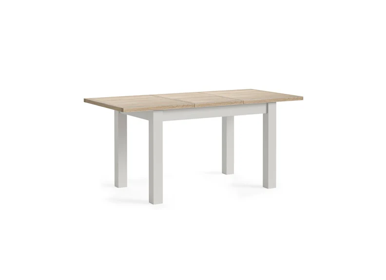 MODERN COUNTRY GREY EXTENDING DINING TABLE