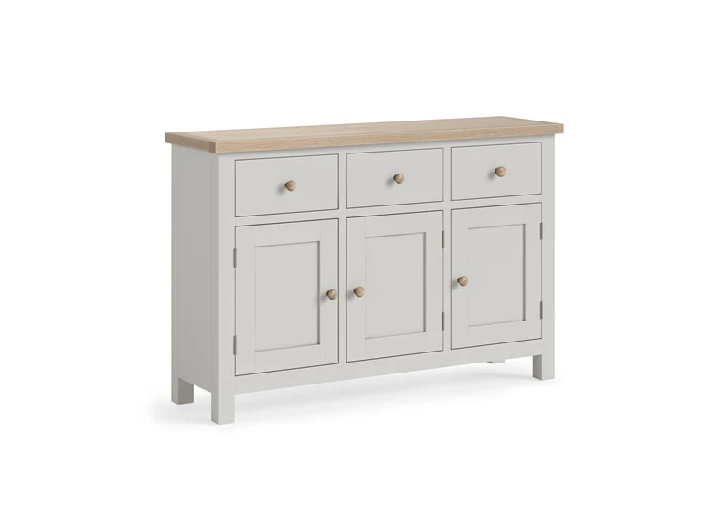 MODERN COUNTRY GREY LARGE SIDEBOARD