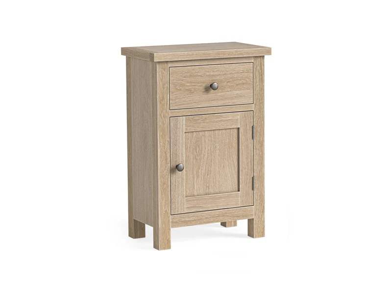 MODERN COUNTRY OAK TELEPHONE CUPBOARD - Image 3