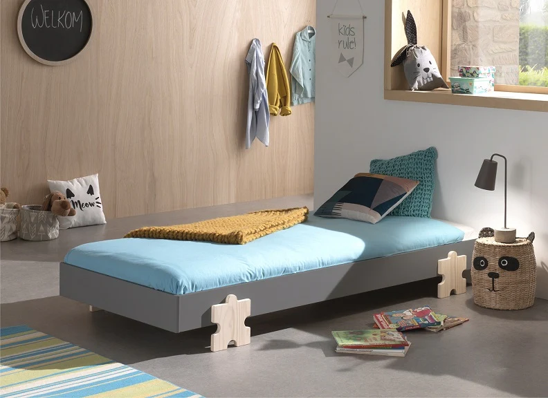 Modulo Puzzle Bed – Stackable Design for Space Saving 200x90 cm - Image 2