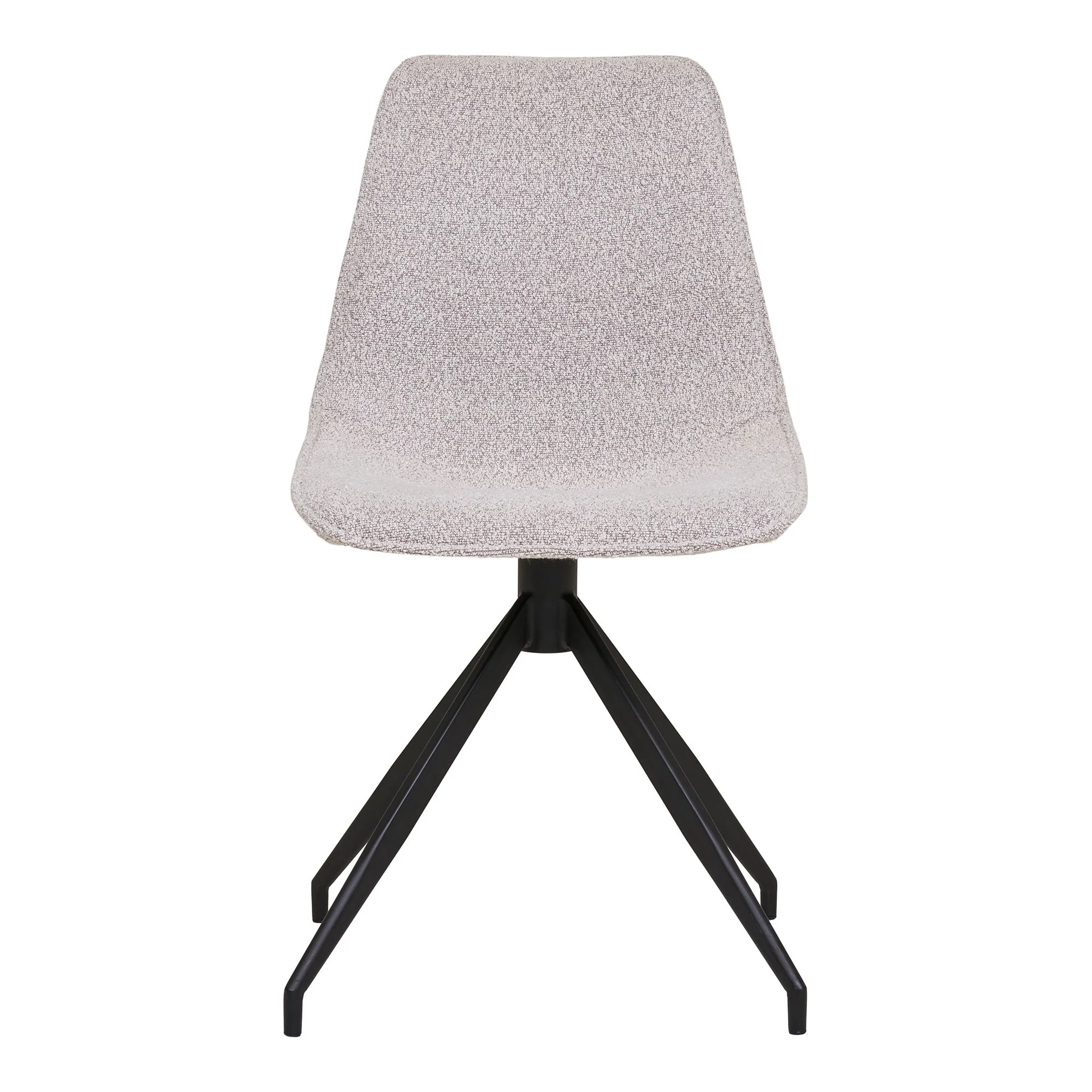 Monaco Dining Chair Option 5 – Sand Fabric with Steel Frame - Image 2