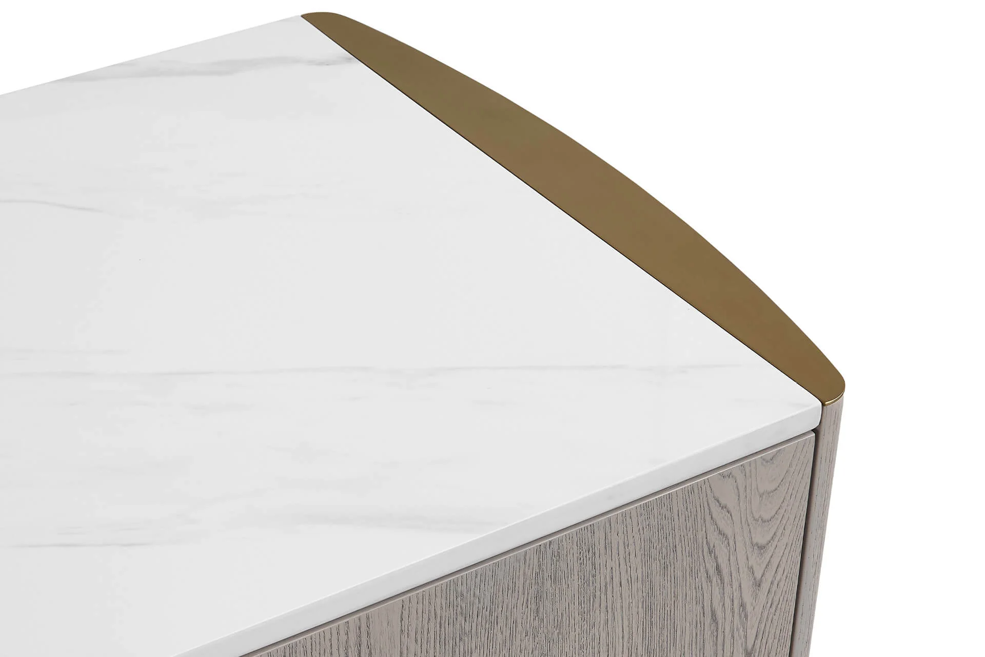 Mondello 6 Drawer Dressing Chest – Washed Oak with Sintered Stone Top - Image 4