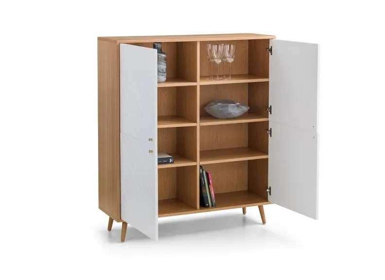 Moritz Oak & White Cabinet - Image 4