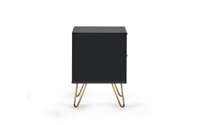 Murano Lamp Table - Matte Black - Image 3