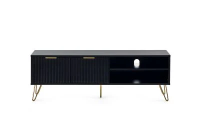 Murano TV Unit - Matte Black - Image 2