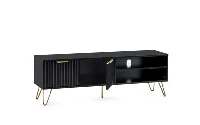 Murano TV Unit - Matte Black - Image 5