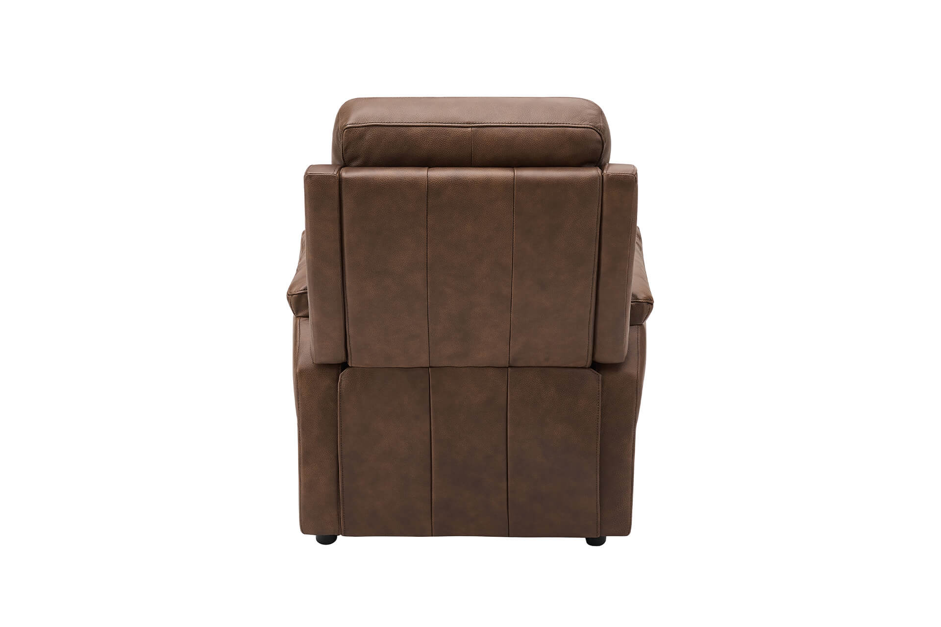Nardo 1 Seater Sofa – Brown Leather Upholstery - Image 3