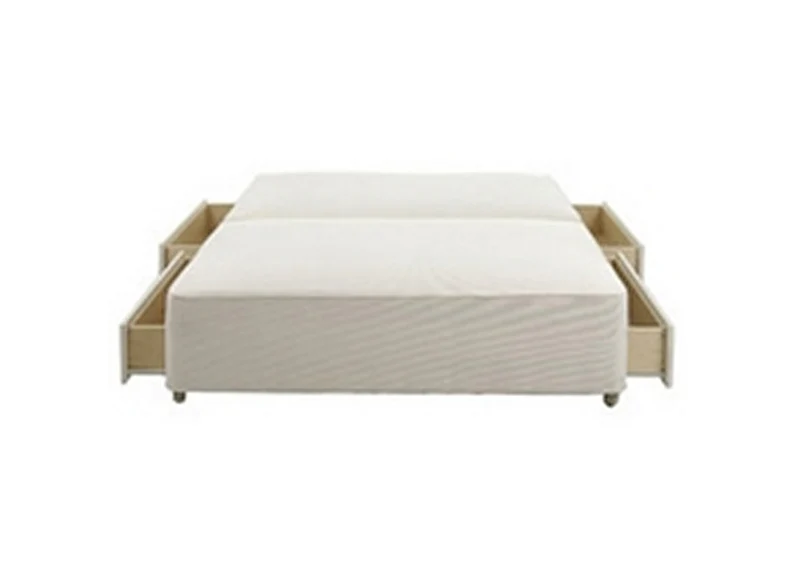 Natural Sleep 6 ft Divan Base – Customizable Fabric Options with Storage Choices - Image 4