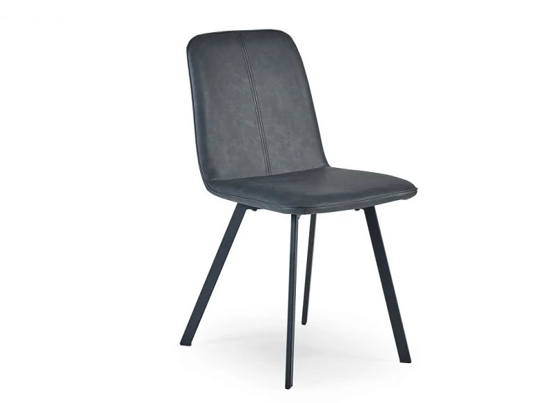Nero 100 cm Round Dining Table with Goya Chairs – Black Lacquered Finish - Image 4
