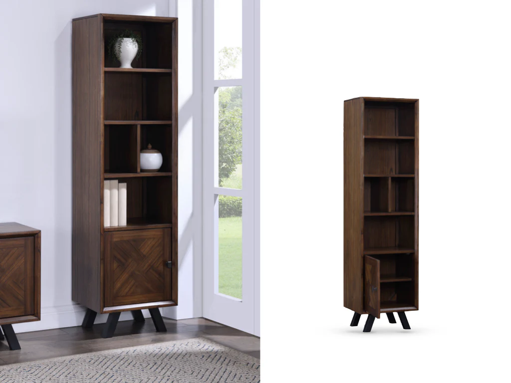 Nevada Large Single-Shelf Bookcase - Image 3