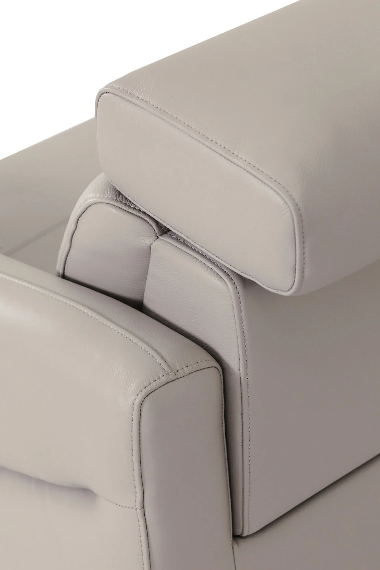 Nico Corner Group Electric Recliner LHF – Stone Upholstery with USB Ports - Image 5