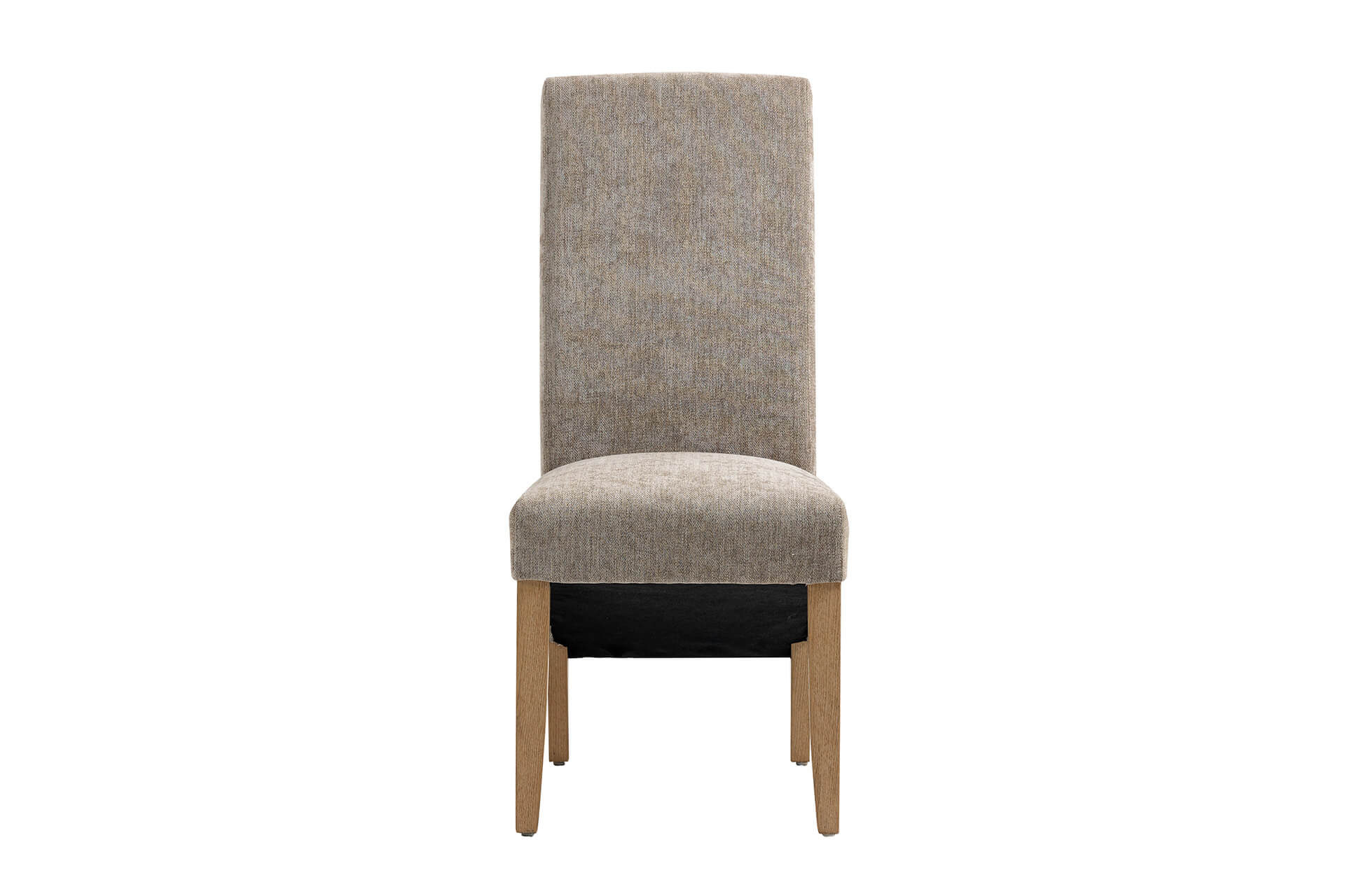 Norfolk Dining Chair – Mink Upholstered with Solid Wood Frame 1070mm - Image 8