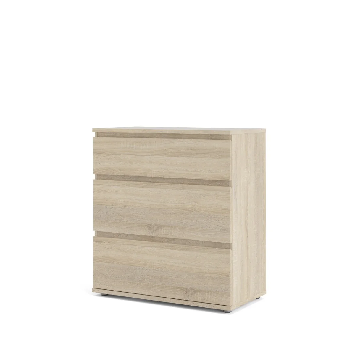 Nova 3 Drawer Chest - Oak - Image 4