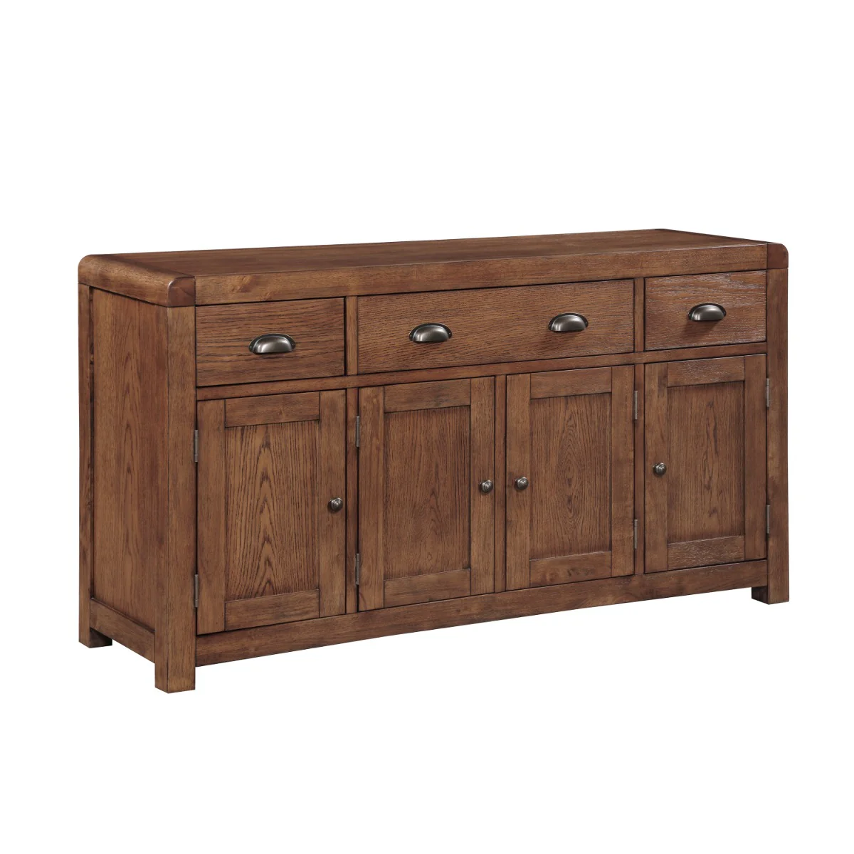 Oakridge Dark Oak 4 Door Sideboard - Image 2
