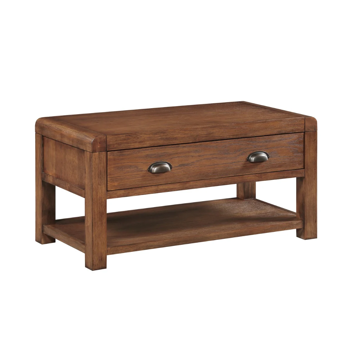 Oakridge Dark Oak Coffee Table With 1 Drawer - Image 2