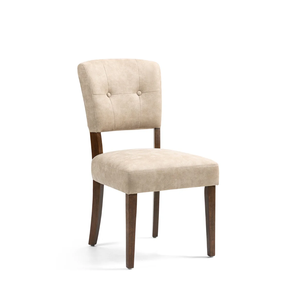 Set of 2 Oakridge Dining Chair - Beige Bison Dark Oak (PRE-ORDER FOR JUNE) - Image 3