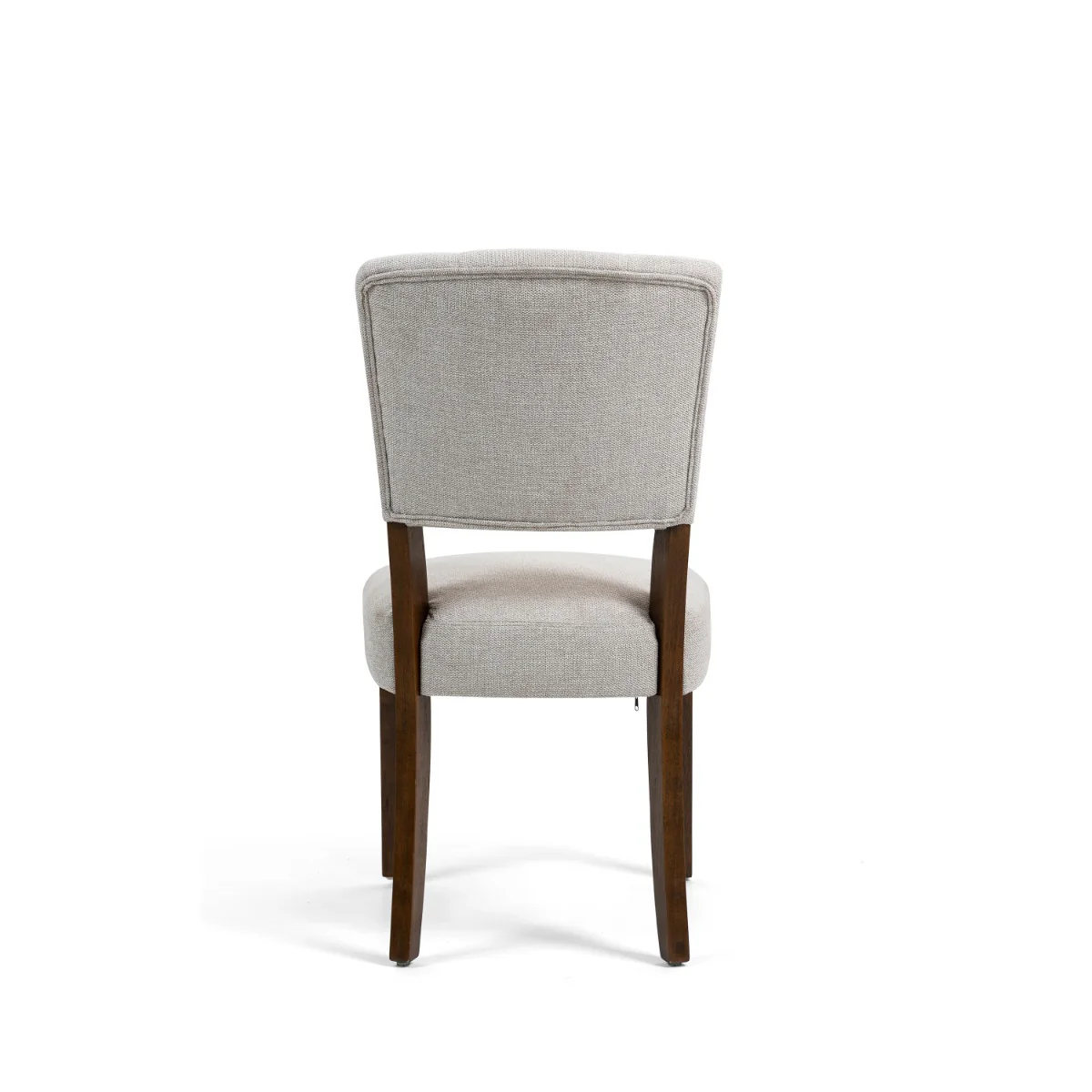 Set of 2 Oakridge Dining Chair - Beige Fabric Dark Oak - Image 2