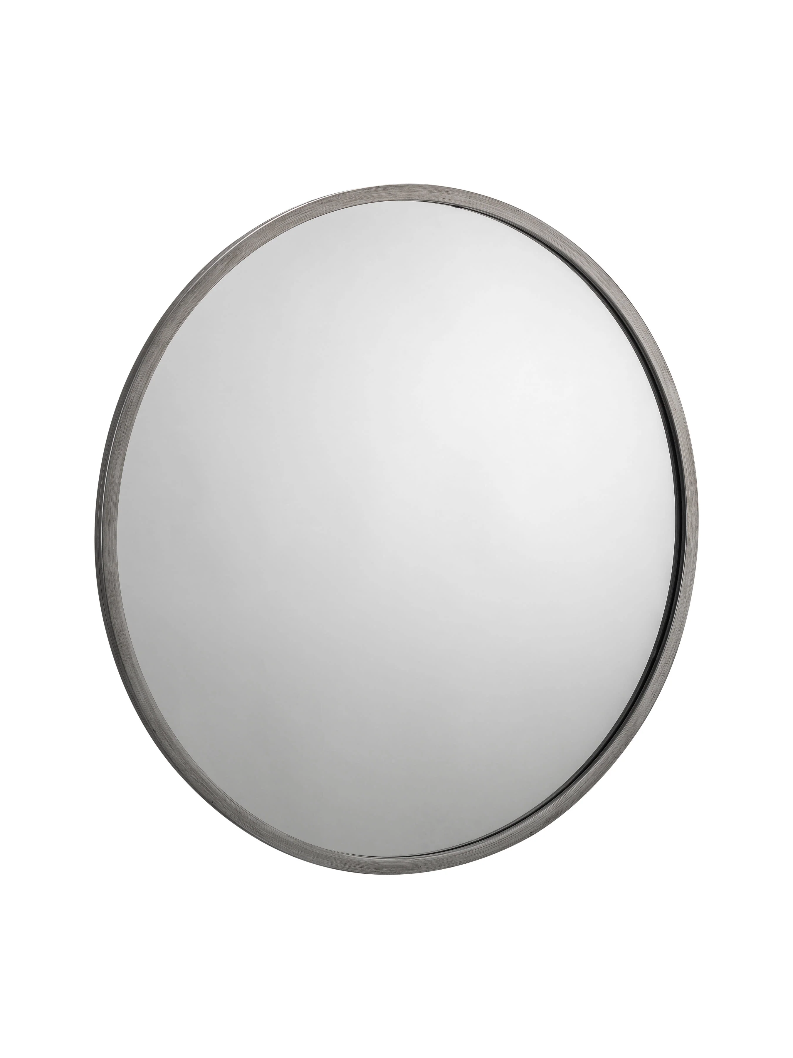 Octave Round Pewter Wall Mirror - Image 2