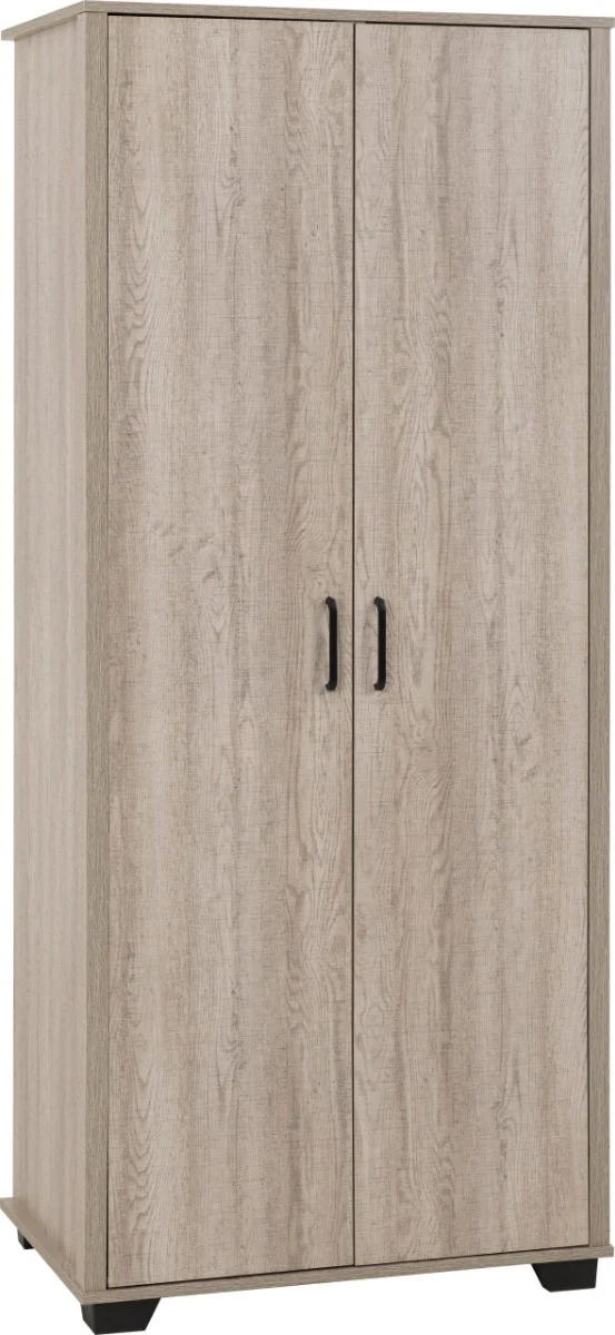 Oliver 2 Door Wardrobe Light Oak Effect **EXPRESS DELIVERY** - Image 2
