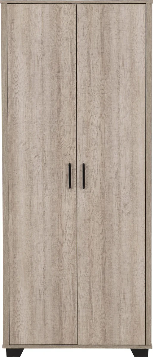 Oliver 2 Door Wardrobe Light Oak Effect **EXPRESS DELIVERY** - Image 3