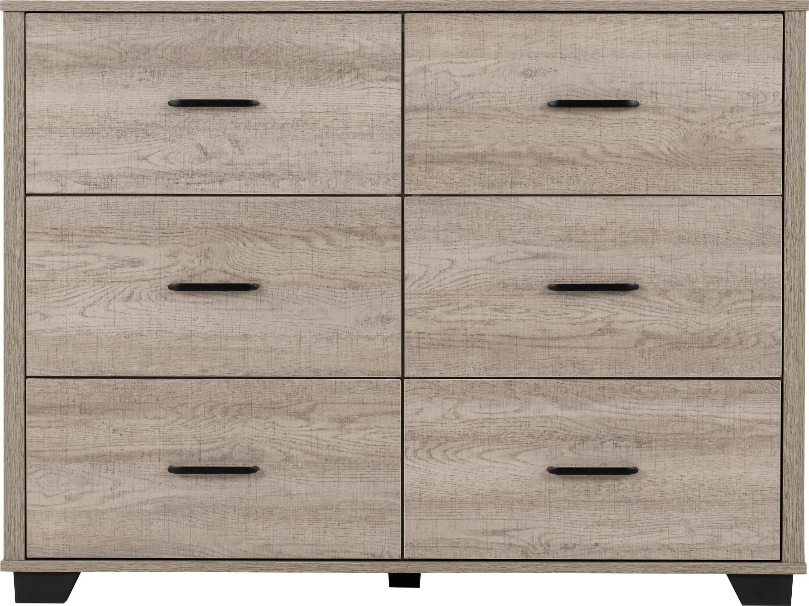 Oliver 6 Drawer Chest Light Oak Effect (Pre-order for September) - Image 3