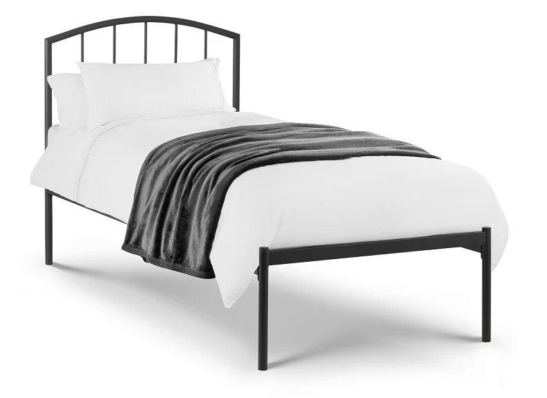 Onyx Grey Metal Bedframe - Image 3