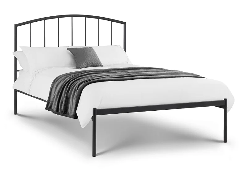 Onyx Grey Metal Bedframe - Image 4