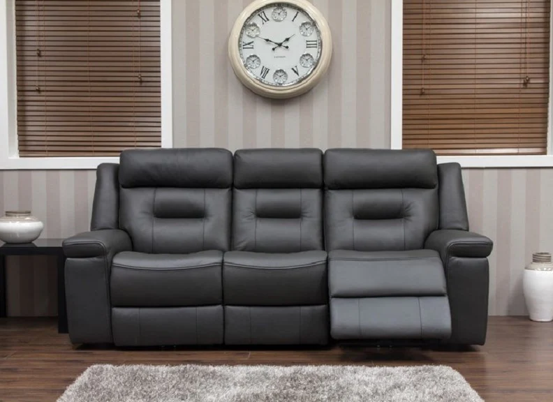 Osbourne Full Leather 2RR Sofa – Reclining Design - Image 3