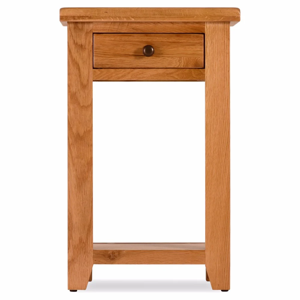Oscar 1 Drawer Mini Console Table - Image 2
