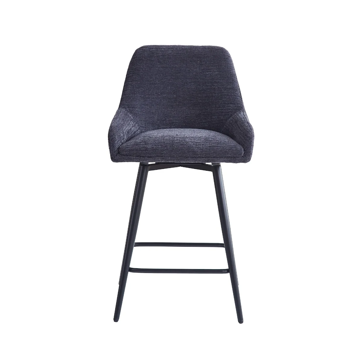 Set of 2 Oscar Counter Stool - Graphite Grey - Image 3