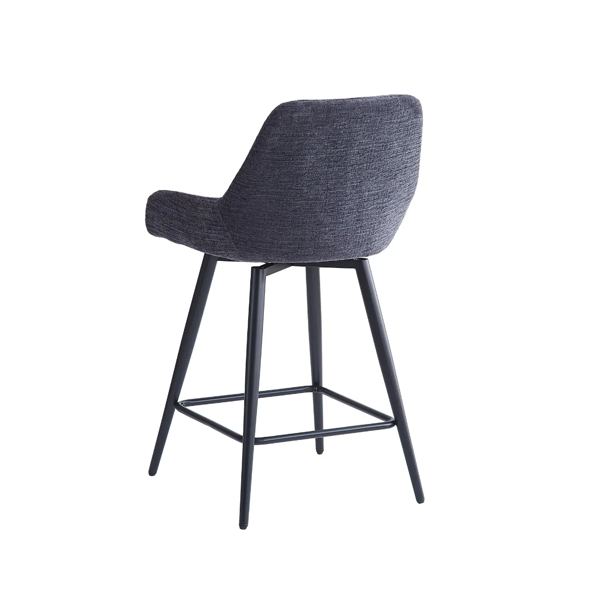 Set of 2 Oscar Counter Stool - Graphite Grey - Image 6