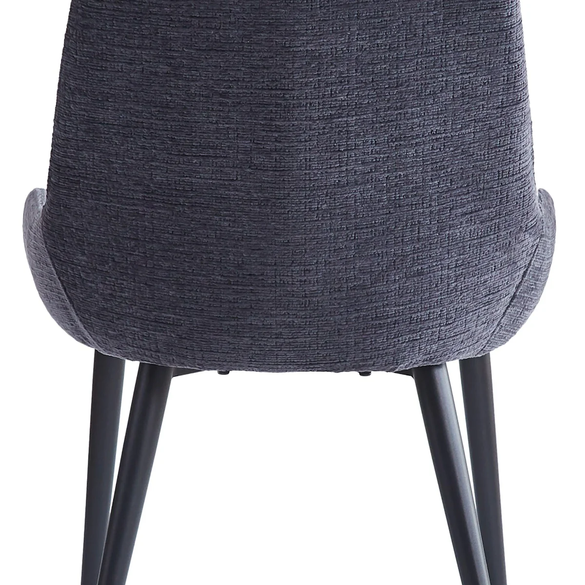Set of 2 Oscar Dining Chair - Graphite Grey - Image 5