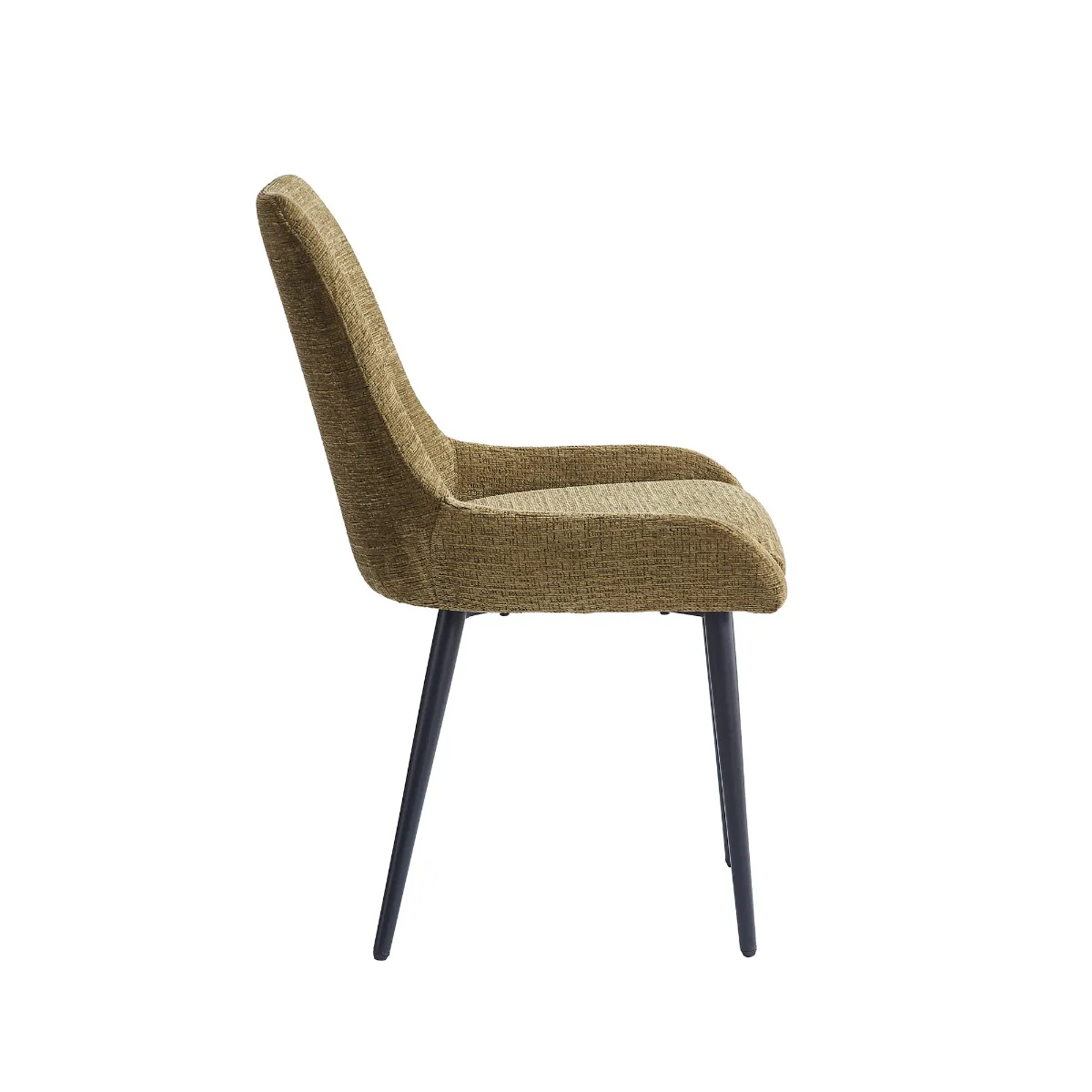 Set of 2 Oscar Dining Chair - Olive Green - Image 3