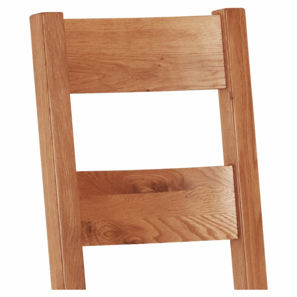 Oscar Large Chair – Solid Wood Seat 1050mm - Image 3