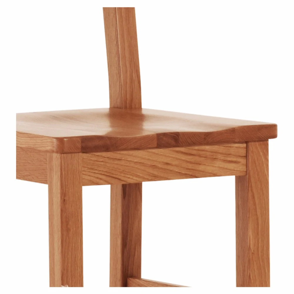 Oscar Large Chair – Solid Wood Seat 1050mm - Image 4