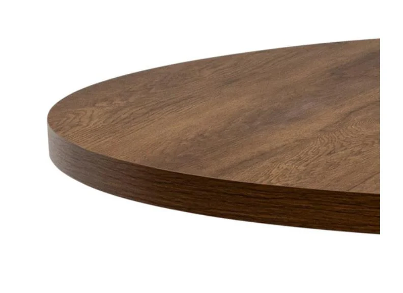 Panama Dark Oak Round Dining Sets W/Four Fontana Chairs - Image 8