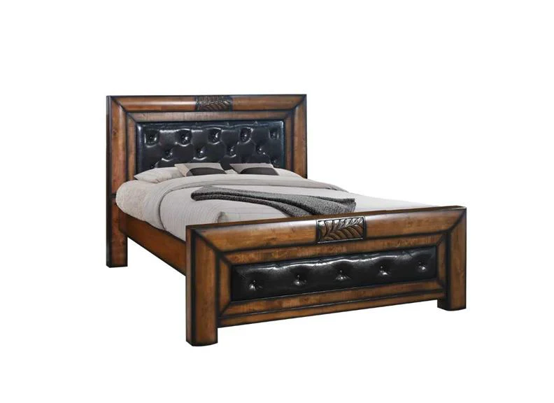 Paris Dark Wood Bedframe - Image 2