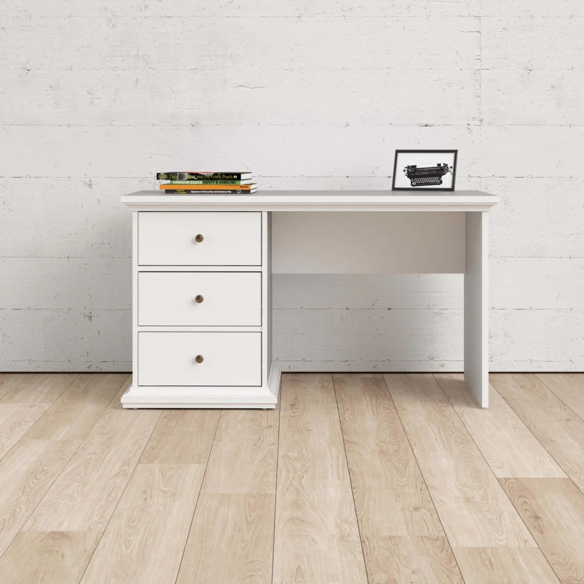 Paris Desk – White 130 x 61.6 cm