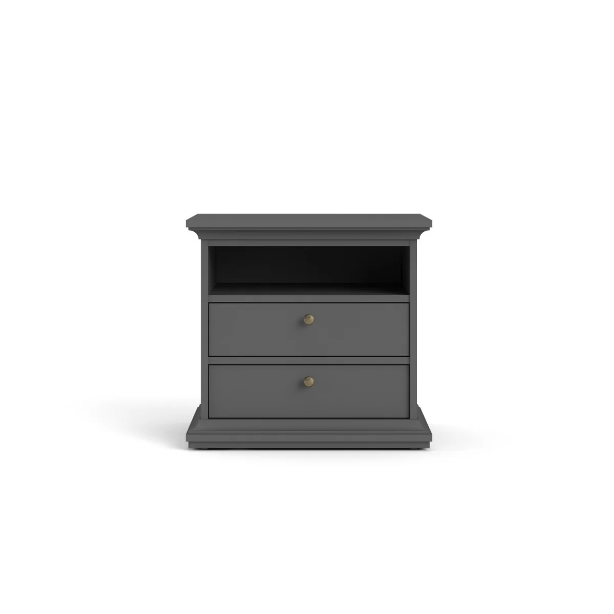 Paris Large Bedside - Grey - Image 2