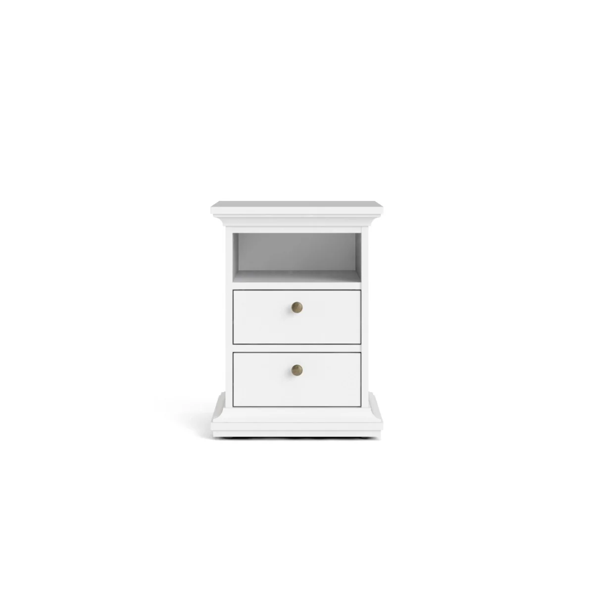 Paris Small Bedside - White - Image 2
