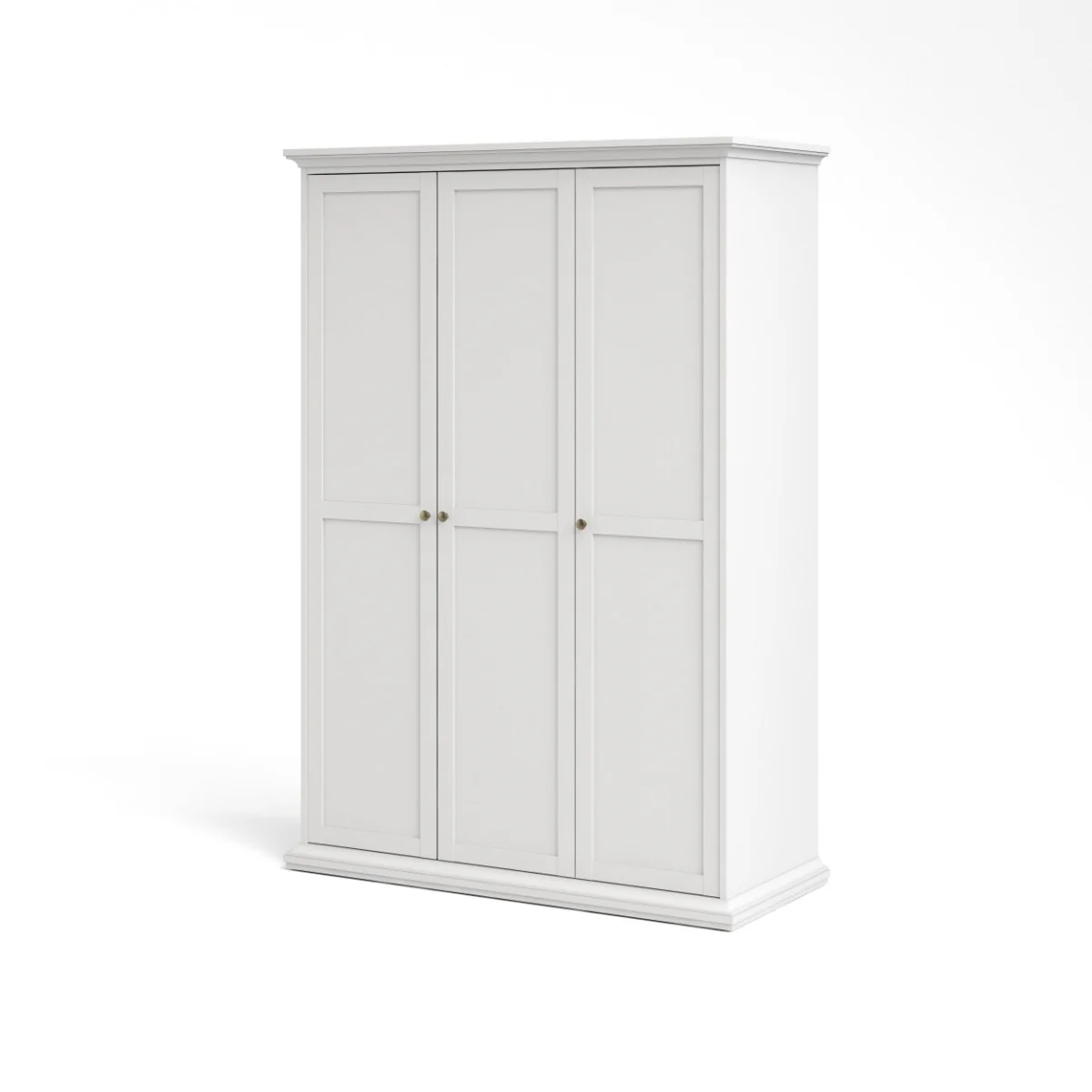 Paris Wardrobe with 3 doors - White - Image 2