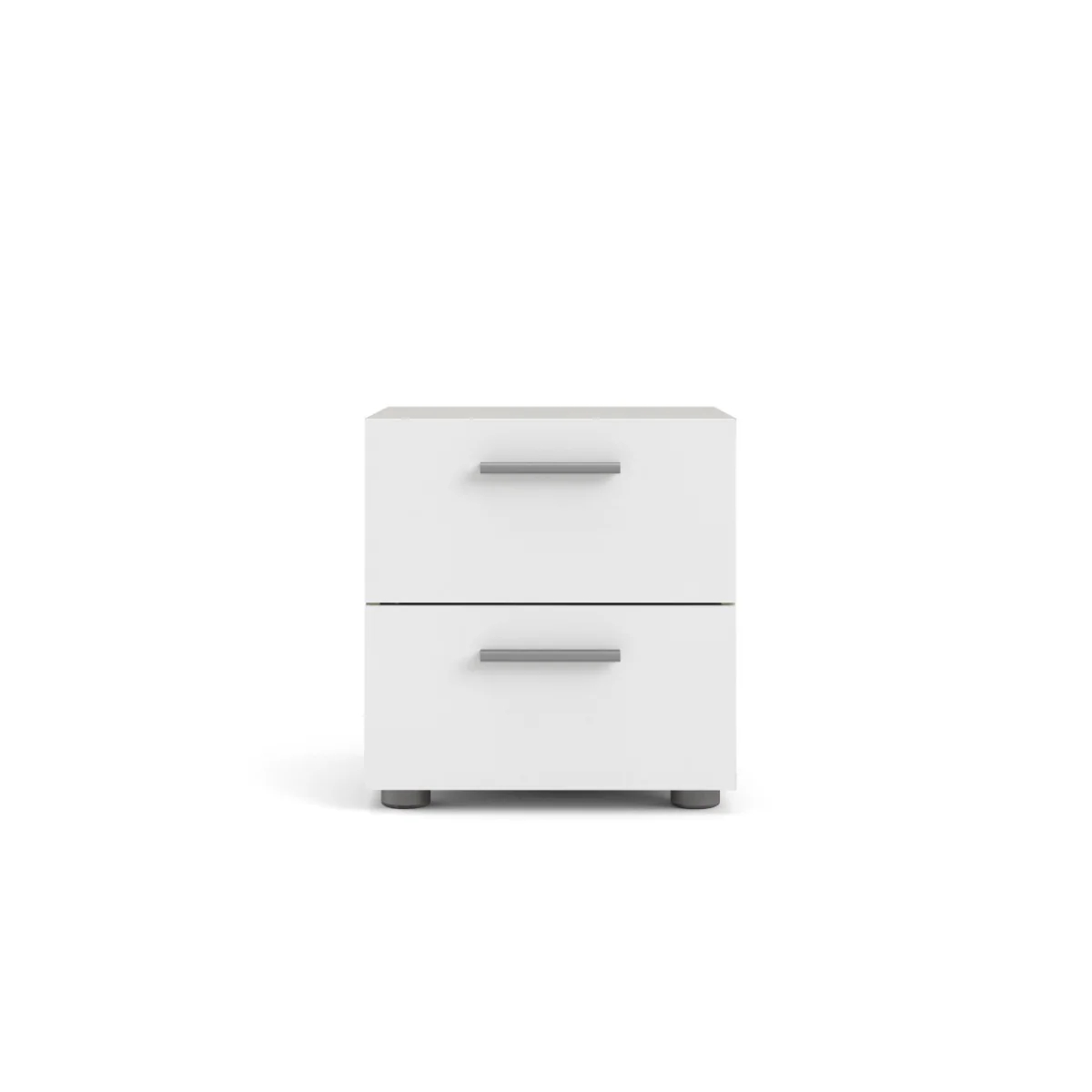 Pepe Nightstand - Oak with White High Gloss - Image 4